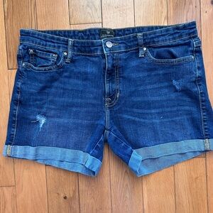 GAP size 10 Sexy Boyfriend Dark Blue Jean Shorts